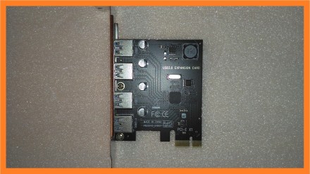 В продаже адаптер из PCI Express в USB 3.0
Решает вопрос отсутствия или нехватк. . фото 2