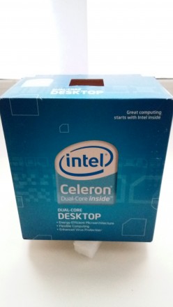 процессор Intel Celeron Dual-Core E1200 LGA775 боксированный новый. 1,60 GHz, 80. . фото 2