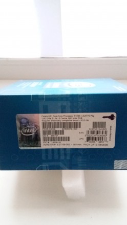 процессор Intel Celeron Dual-Core E1200 LGA775 боксированный новый. 1,60 GHz, 80. . фото 4