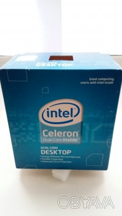 процессор Intel Celeron Dual-Core E1200 LGA775 боксированный новый. 1,60 GHz, 80. . фото 1