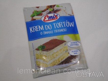 Emix Krem Tiramisu — це крем у вигляді концентрованого порошку. Приготовлений кр. . фото 1