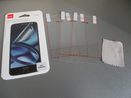 Фирменная Verizon, оригинальная, защитная пленка для Motorola Moto Z Droid Editi. . фото 4
