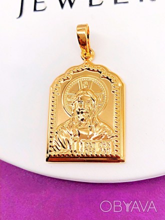 Красивый кулон-ладанка из медицинского золота Xuping 
Материал : гипоаллергенный. . фото 1