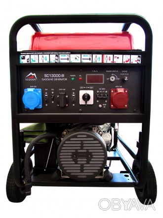 
	Бензиновый генератор Vulkan SC13000-III - устройство для резервного питания эл. . фото 1