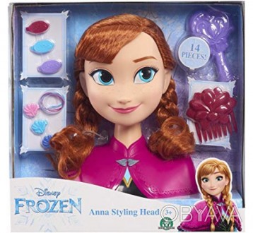 Манекен голова для причесок Анна Frozen Anna Styling Head