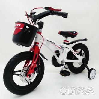 Детский алюминиевый велосипед MARS 14 дюймов
Новинка детский велосипед от 4 лет . . фото 1