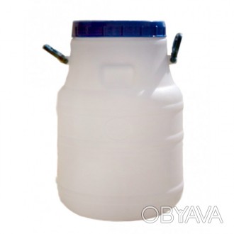 
	
	Бидон пластиковый 50 литров изготовлен из полиэтилена и предназначен для зат. . фото 1