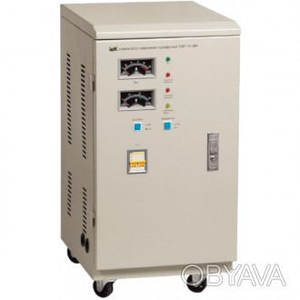 
Стабилизатор напряжения электросети IEK IVS10-1-15000 - устройство, которое защ. . фото 1