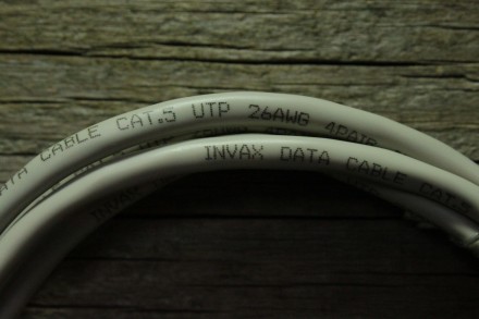 Патч-Корд INVAX DATA CABLE CAT.5 UTP RJ45 (Серый) 1,2 м

- Описание:

Патч-к. . фото 6