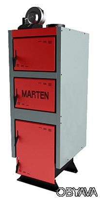 Твердотопливный котел длительного горения Marten Comfort MC-12 мощностью 12кВт п. . фото 1