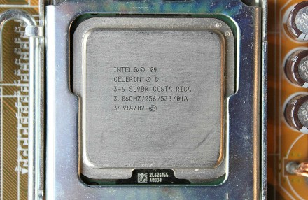 Процессор Intel 04 Celeron® D 3.06GHZ/256/533/04A (SL9BR) COSTA RICA

&bul. . фото 2
