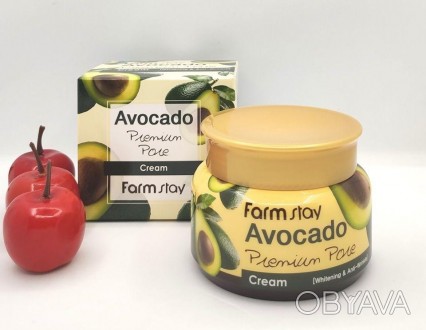 Осветляющий лифтинг-крем с экстрактом авокадо FarmStay Avocado Premium Pore Crea. . фото 1