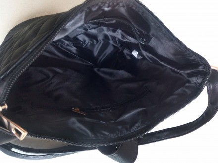 Небольшая сумочка из экокожи со стеганым узором "ромбы от производителя качестве. . фото 12