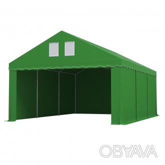 Тентовый гараж COMFORT ПВХ 4 x 6м Зеленый 
 
Палатки серии COMFORT является наде. . фото 1