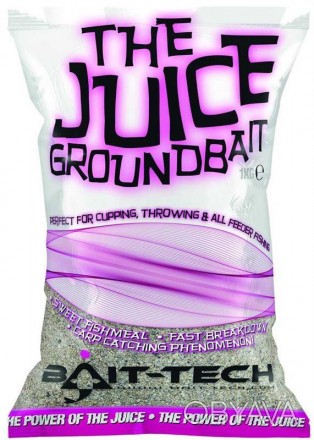  Прикормка Bait-Tech The Juice Groundbait 1kg - быстросохнущие приманки с низким. . фото 1