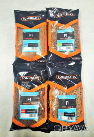 Sonubaits F1 Feed Pellet доступен в ассортимент 2, 4, 6 мм 900г
Feed гранулы - э. . фото 1