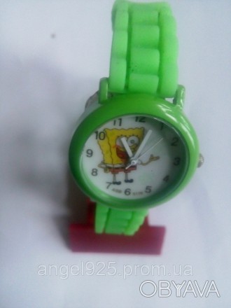 Часы наручные детские (губка Боб)
Модель: Детские часы
Материал: полимер
Механиз. . фото 1