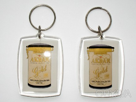 Продам брендовый брелок для ключей "Чай Akbar Gold".
Материал - метал. . фото 1