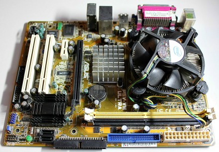 Материнская Плата ASUS P5V-VM Ultra <GREEN> (s775, VIA P4M890, PCI-E) 

. . фото 5