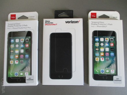 Фирменное, оригинальное Verizon, защитное стекло для Apple:
-- iPhone 6 \ 6S
-. . фото 2