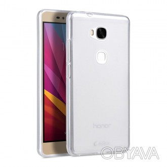 1. Huawei Honor 5x / GR5. Чехол накладка. Силикон - оригинальный Melkco. Цвет - . . фото 1