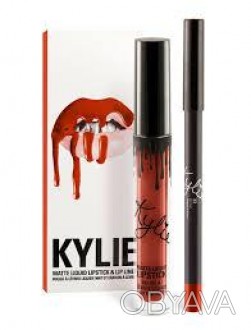 
Kylie Jenner Матовая помада USA (lipstick) 22
 Матовые помады от кайли дженнер . . фото 1