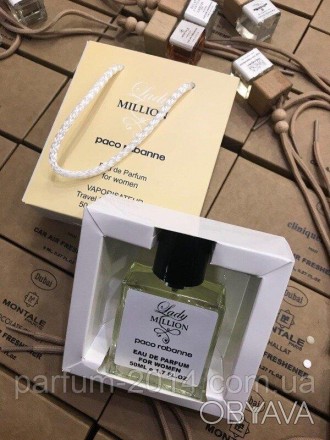 Мини парфюм Paco Rabanne Lady Million в подарочной упаковке 50 ml
Это уникальная. . фото 1