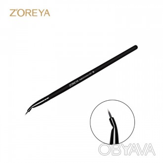 Zoreya Angled Eyeliner-857 тонкая кисть для красивых стрелок и, при необходимост. . фото 1