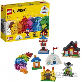 
	Lego Classic Кубики и домики 11008
 
	Предложите маленьким строителям творческ. . фото 1
