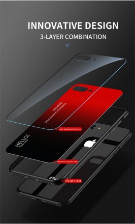 Чехол закаленное стекло Для Xiaomi Mi Note 10 pro ГРАДИЕНТ TPU GLASS
Изготовлен. . фото 6
