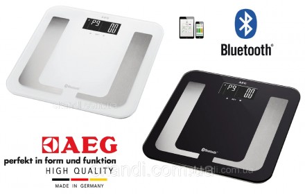 Весы диагностические с bluetooth AEG(Оригинал )Германия до 180кг. Київ. фото 1 Весы диагностические с bluetooth AEG(Оригинал )Германия до 180кг. Київ. фото 1