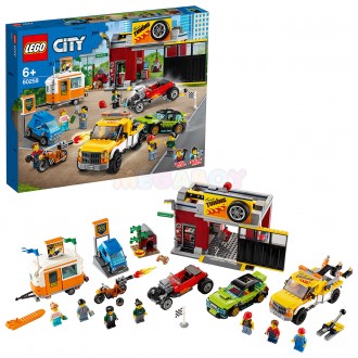 Lego City Тюнинг-мастерская 60258. Київ. фото 1 Lego City Тюнинг-мастерская 60258. Київ. фото 1