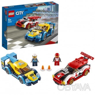 
	Lego City Гоночные автомобили 60256
 
	Настало время выехать на стартовую прям. . фото 1