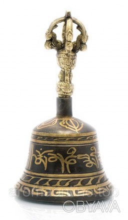 Поющий тибетский колокол. Ручка колокольчика выполнена в форме полуваджры.
Чакро. . фото 1