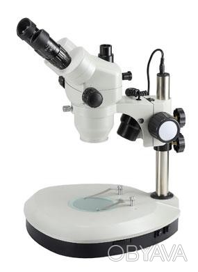 Стереомикроскоп  СМ0745 снабжен сверхширокопольными (сверхширокоугольными) окуля. . фото 1