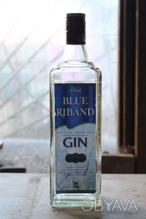 Пустая Стеклянная Бутылка «Blue Riband Gin» 0,75 L