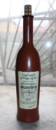 Пустая Стеклянная Бутылка «Вазиани Киндзмараули» (Vaziani Kindzmarau. . фото 2