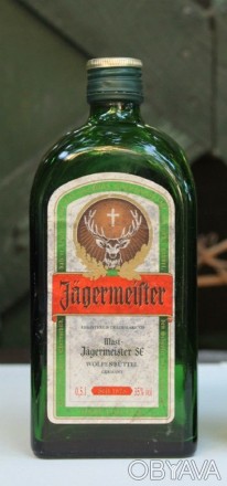 Пустая Стеклянная Бутылка «Jagermeister» 0,5 L