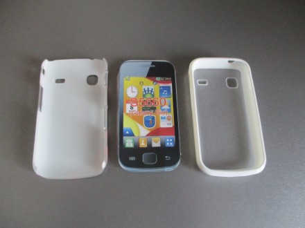 Распродажа!
Samsung Galaxy Gio S5660.  Цвет - белый и "клубника".

. . фото 3