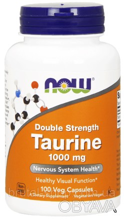 Таурин NOW Taurine 1000 мг в капсулах
В каждой капсуле NOW Taurine 1000mg содерж. . фото 1