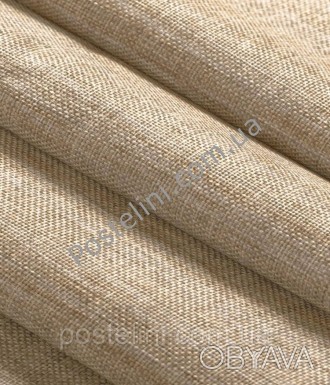 Ткань для штор Лен мешковина Премиум капучино P-2076 плотные Ткань
Высота ткани . . фото 1