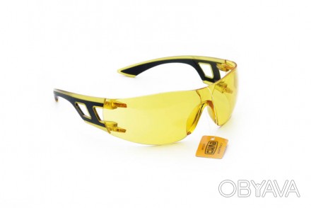 Очки защитные КОНТРАСТ (желтые). Качественные и удобные защитные очки, которые н. . фото 1