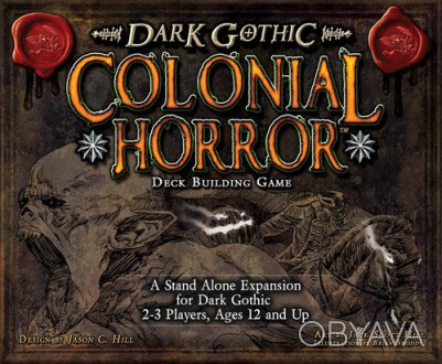 Colonial Horror — самостоятельное дополнение к колодостроительной игре A Touch o. . фото 1