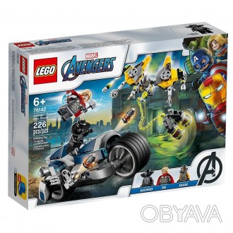 
	Lego Super Heroes Мстители: Атака на спортбайке 76142
 
	Промчись вместе с Чёр. . фото 1