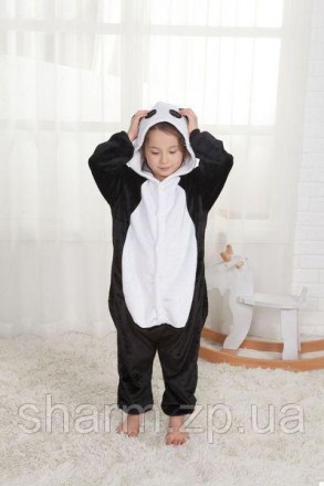 Детская пижама кигуруми Панда 100 см
Маленькая Панда теперь будет бегать у Вас п. . фото 4
