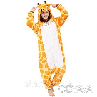 Пижама Кигуруми Жираф (S)
Теплая пижамка согреет в суровую зиму. Очень мягкая и . . фото 1