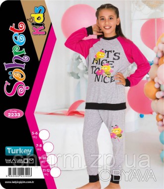 детская пижама от производителя
Размер: 5-6 лет
95 % COTTON,
5% LUCRA
. . фото 1