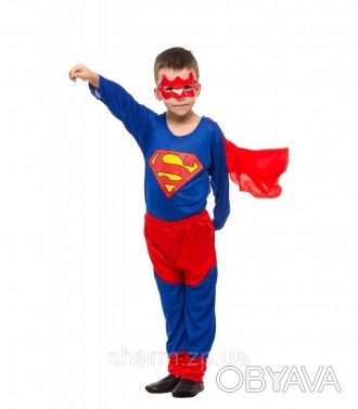 Маскарадный костюм Супермен
S: Длина спины-40,Ширина плеч-30,Длина рукава-31,Дли. . фото 1