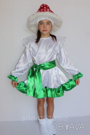 Детский карнавальный костюм для девочки "МУХОМОР №2"
Основная ткань: атлас
Отдел. . фото 1