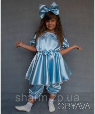 Детский карнавальный костюм для девочки «МАЛЬВИНА»
Основная ткань: а. . фото 1